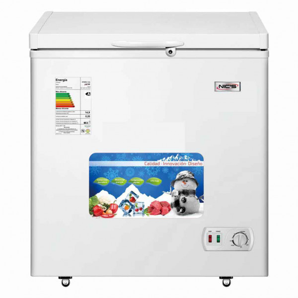 Freezer horizontal 160 nics 160 lt efic. A